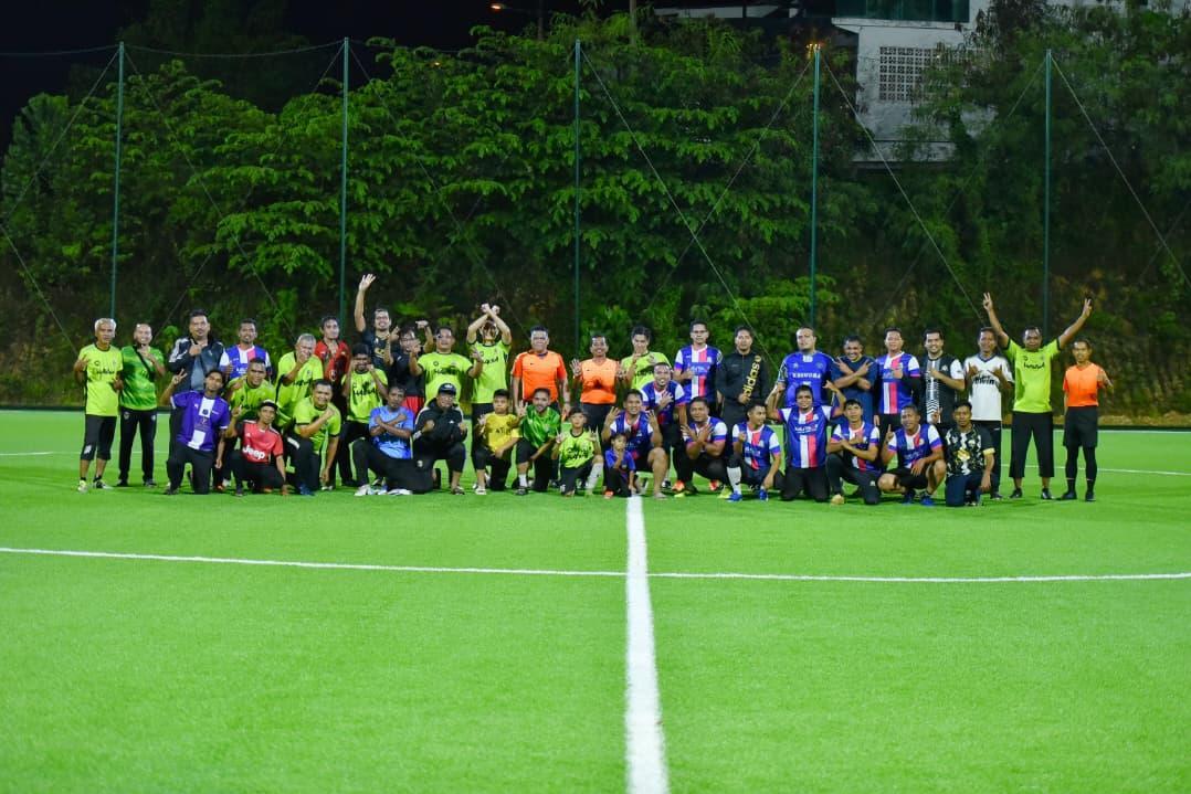 Perlawanan Persahabatan Antara  Majlis Daerah Raub VS Raub FC 